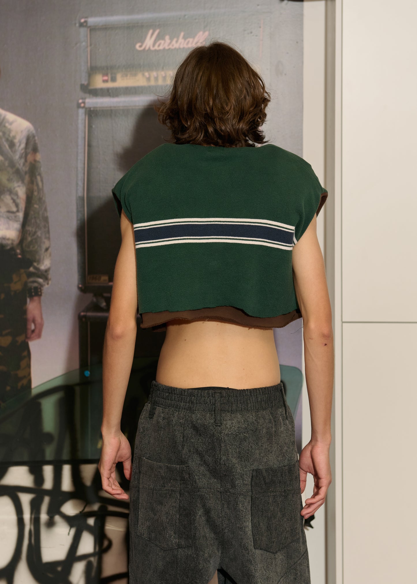 Cropped Vintage Sweater
