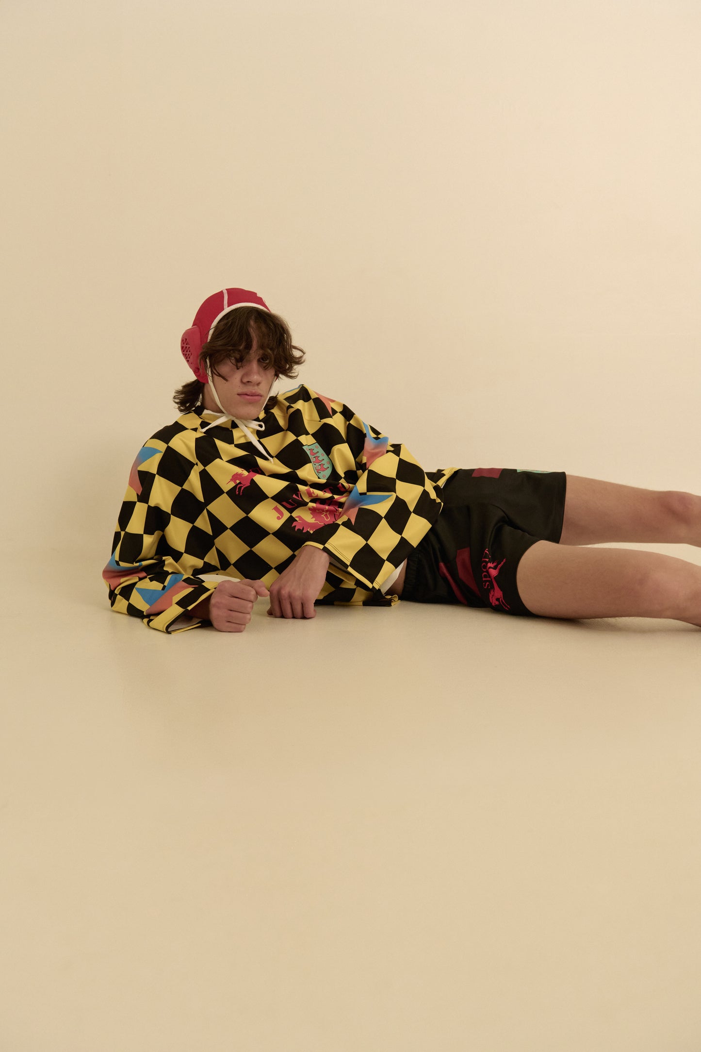 WOLFGANG SPORT BLACK AND YELLOW JERSEY