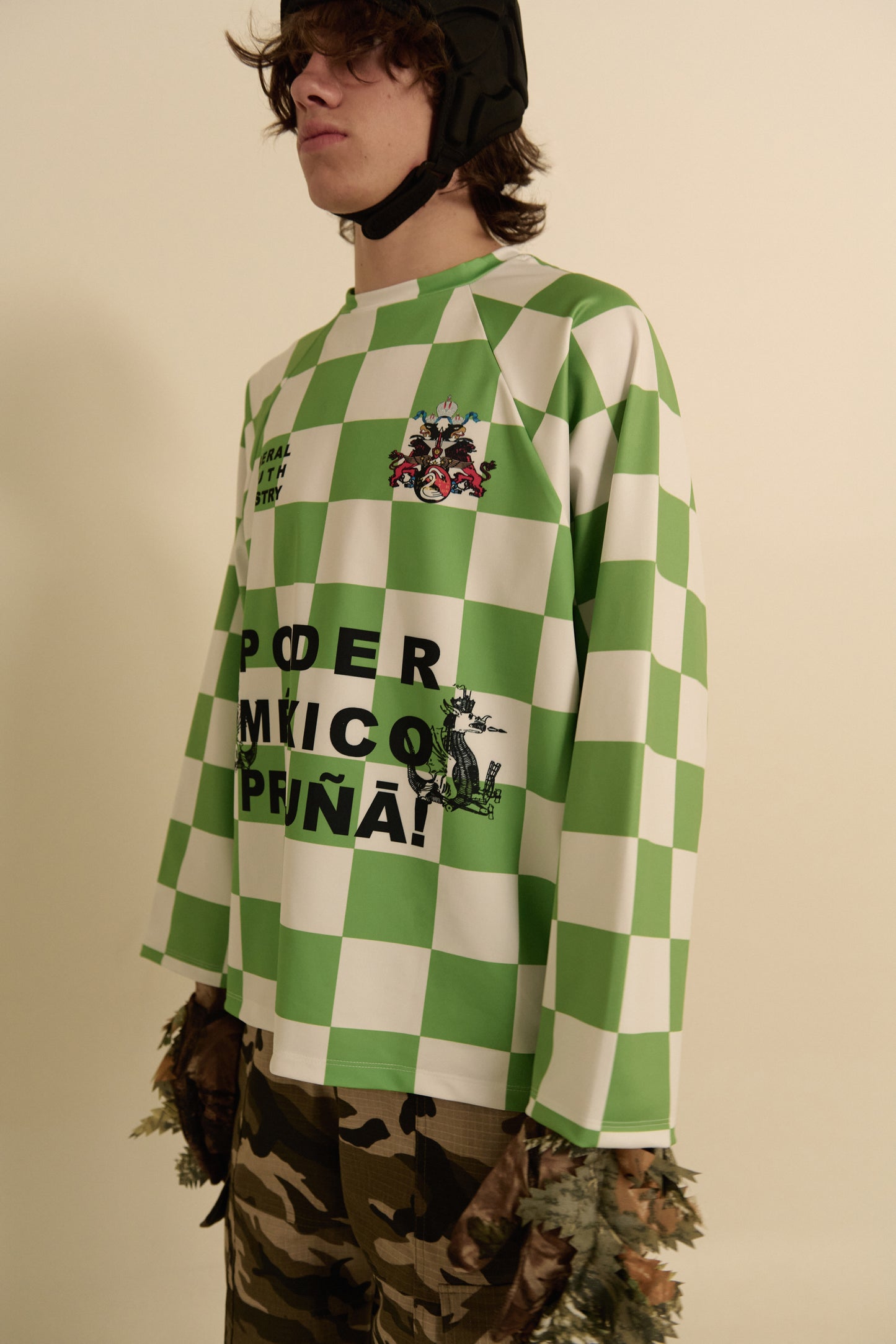 WOLFGANG SPORT MEXICO GREEN AND WHITE JERSEY